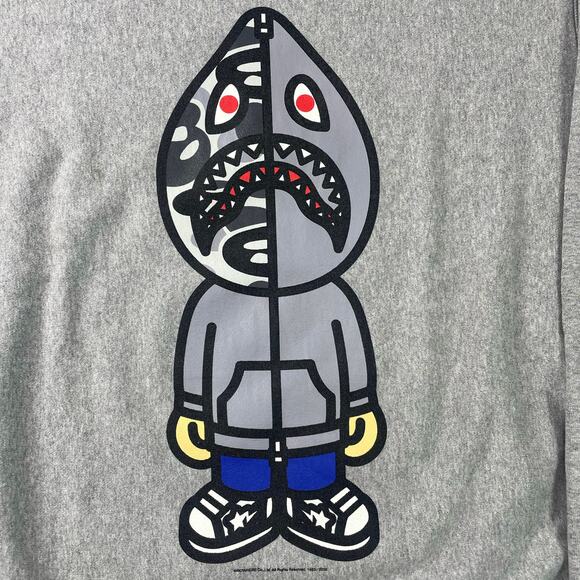 BAPE 2009 Teriyaki Source Shark Crewneck Size M - Picture 3 of 9